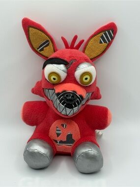 Funko Five Nights At Freddy's Nightmare Foxy Red Plush Stuffed Animal FNAF 8”